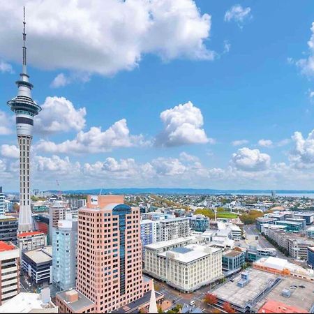 Top Floor Harbour View And Skytower View Apartment In Cbd Auckland Exterior foto